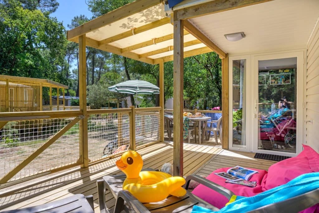 Mobile Home 6p - Family PREMIUM - 30m² - XXL covered terrace foto 5